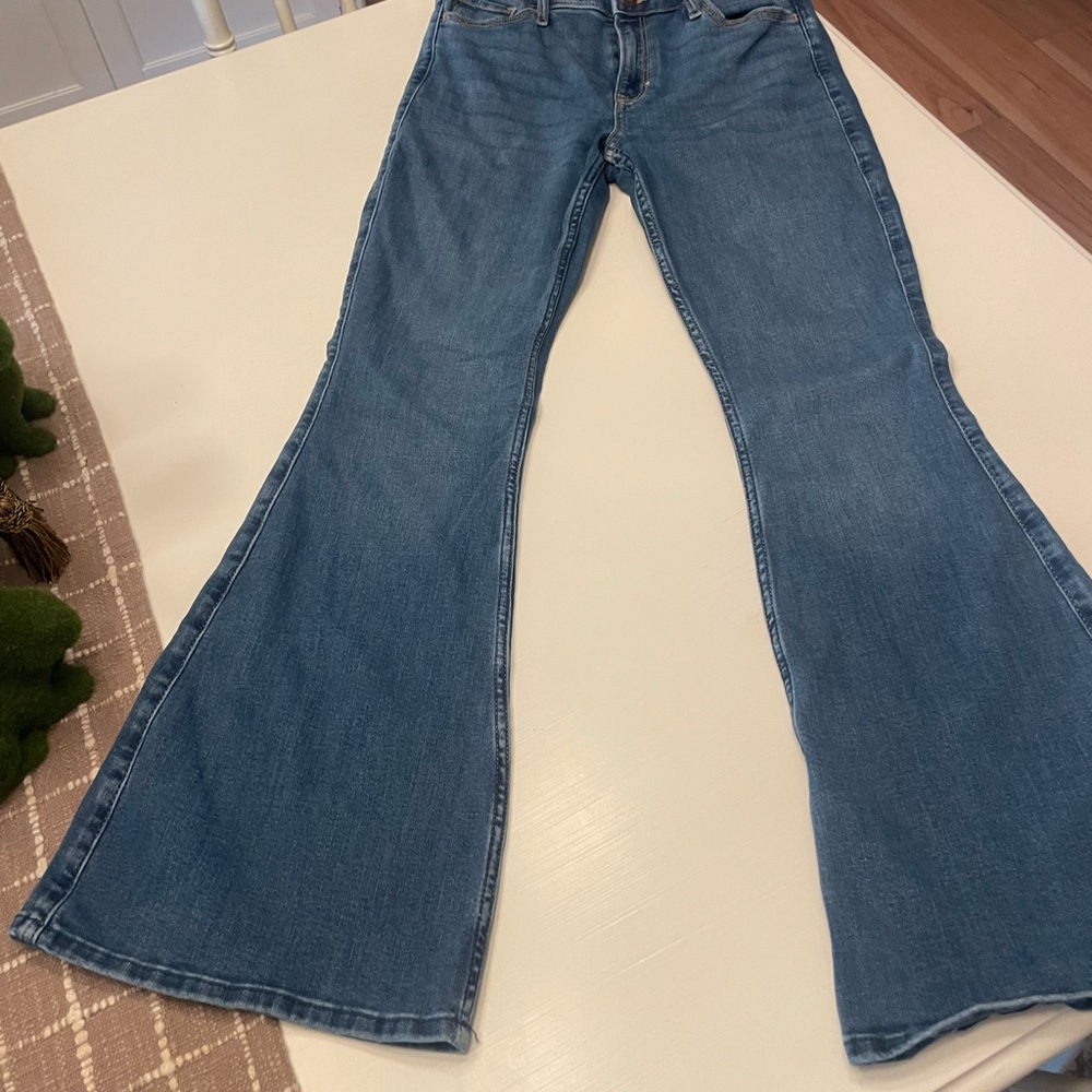Hollister High Rise Flare Jeans